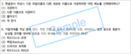 정보화영역 샘플